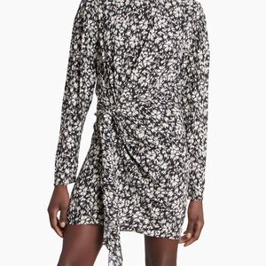Isabel Marant Etoile Floral Wrap Dress, Size US4